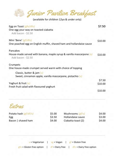 The Hornby Club Christchurch's full menu online