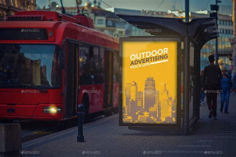 9+ Best FREE Bus Ad Mockup PSD Templates