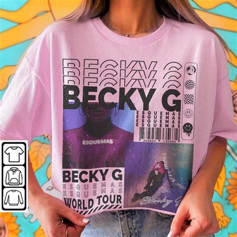 Becky G Music Shirt,Y2K 90s Merch Vintage Becky G World Tour - Inspire Uplift