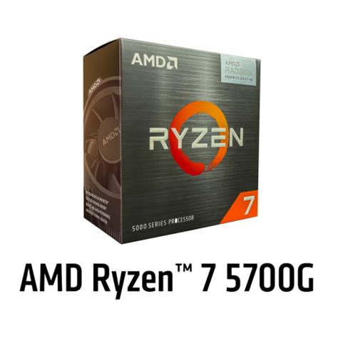 Amd Ryzen 7 5700g With Radeon Graphics - Image to u