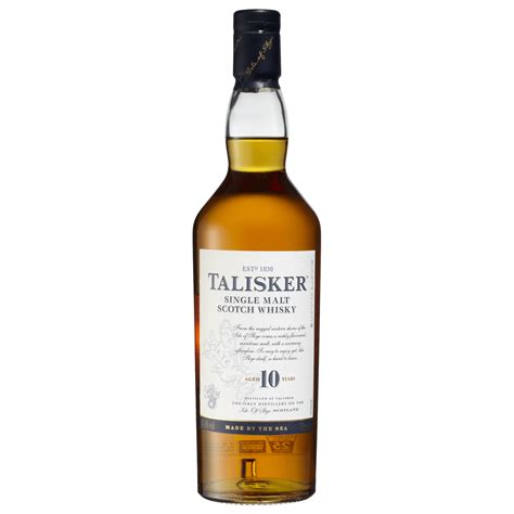 TALISKER WHISKEY 10 YEAR OLD SCOTCH WHISKY - Value Cellars