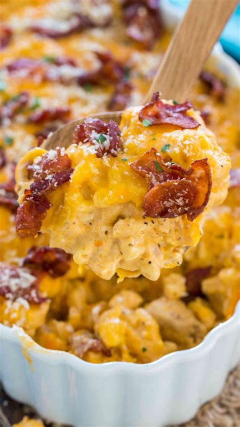 Cheesy Keto Crack Chicken Casserole - Moms Cooking