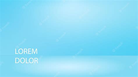 Premium Vector | Blue empty room background Minimalist design interior ...