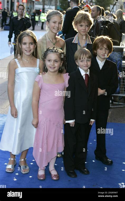 The cast arriving at the world premiere of Nanny McPhee in London's Leicester Square. Doug ...