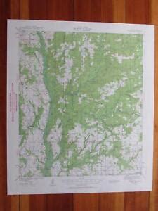 Hurley Mississippi 1959 Original Vintage USGS Topo Map | eBay