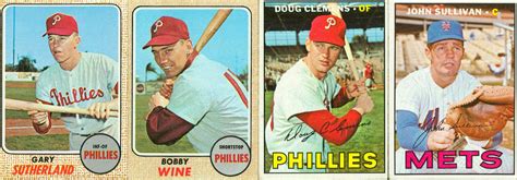 1968 Topps Baseball: The 1968 Phillies