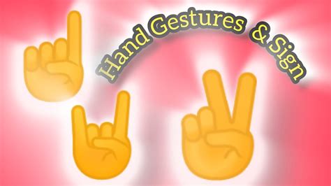 Hand Gestures And Signs Meaning In English, Urdu | Hand gestures meaning | English to Urdu Hand ...