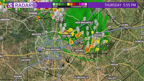 Significant Weather Advisory issued as storms march in from New Braunfels | kens5.com