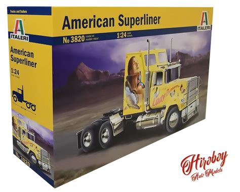 1:24 U.S. Superliner Power Truck - Italeri 3820 Model Kit | IT-3820 ...