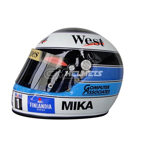 MIKA HAKKINEN 1998 F1 REPLICA HELMET FULL SIZE | CM Helmets