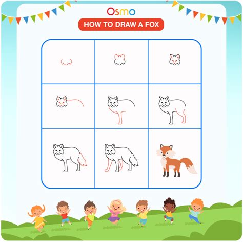 Share more than 80 fox sketch for kids - seven.edu.vn