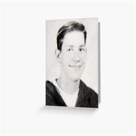 "John Krasinski Yearbook Photo The Office" Greeting Card for Sale by M ...