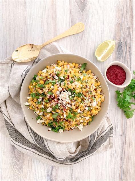 Mediterranean Elote Salad | The Elegant Economist