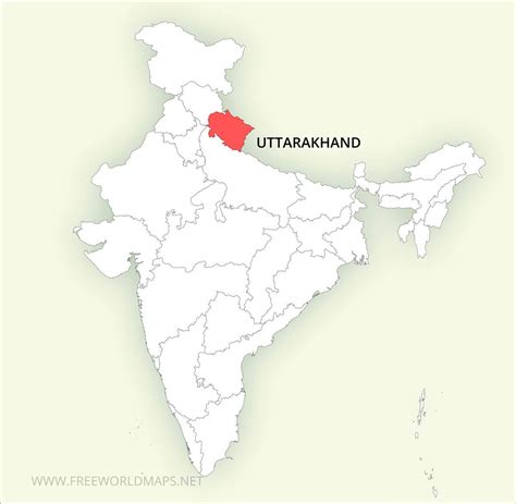 Uttarakhand Maps