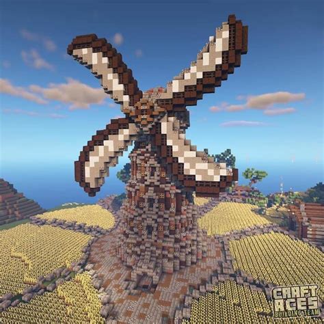 25 Minecraft Windmill Builds To Impress Your Friends - Mom's Got the Stuff