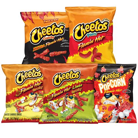 Cheetos Flamin' Hot Variety Pack, 40 Count- Buy Online in India at ...