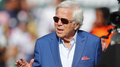 New England Patriots owner Robert Kraft discusses 'Stand Up to Jewish Hate' blue square campaign ...