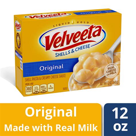 Velveeta Macaroni And Cheese Nutrition Label | Blog Dandk