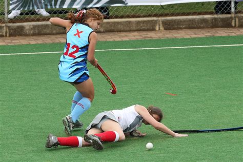 Girls Playing Hockey · Free Stock Photo