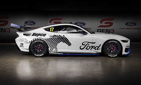 All-new 2023 Ford Mustang GT Supercars Race car revealed at bathurst ...