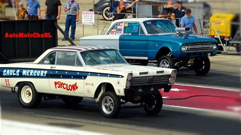 ULTIMATE VINTAGE DRAG RACE GLORY DAYS AT BYRON DRAGWAY DAYS OF 50s AND 60s GASSERS - YouTube