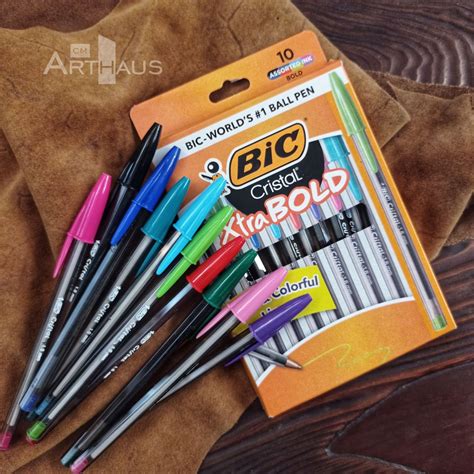 BIC Cristal Xtra Bold, 1.6mm Bold Point - 8 or 10 Assorted Colors | Lazada PH