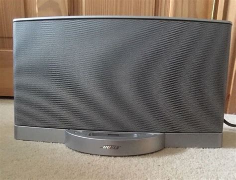 Bose Sounddock Series 2 II Remote control Silver Speaker iPod iPhone Speakers | in Norwich ...