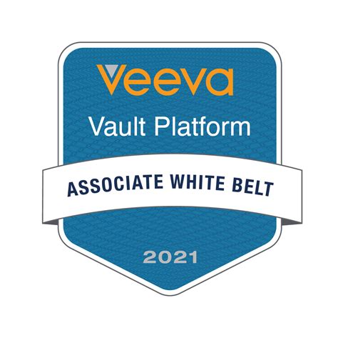 Veeva Vault Platform Associate White Belt - 2021 • Veeva Training Services • Accredible ...