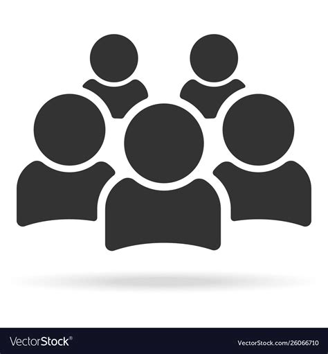 Business team icon and group Royalty Free Vector Image