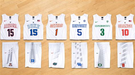 Nike reveals eight new NCAA uniforms, includes ‘wipe zones’ on shorts ...