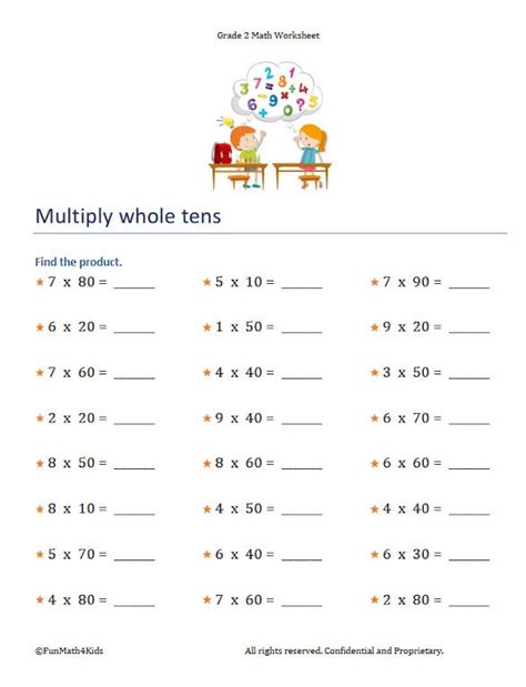 Multiplication Worksheets | Dynamically Created Multiplication ...