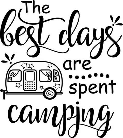 The best days are spent camping Camping Diy, Easy Camping Hacks, Camping Signs, Camping Crafts ...