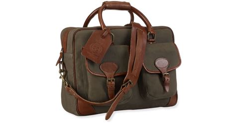 Polo Ralph Lauren Canvas & Leather Commuter Bag in Green for Men | Lyst