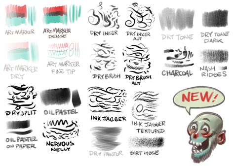 clip art studio brushes 20 free Cliparts | Download images on ...