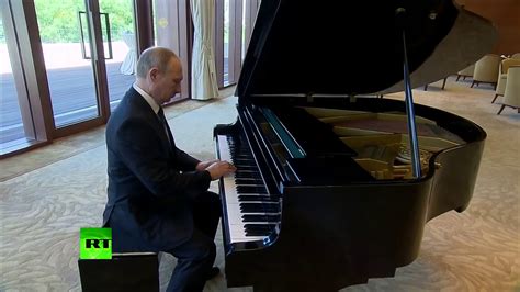 Vladimir Putin Plays A Russian Folk Song - YouTube