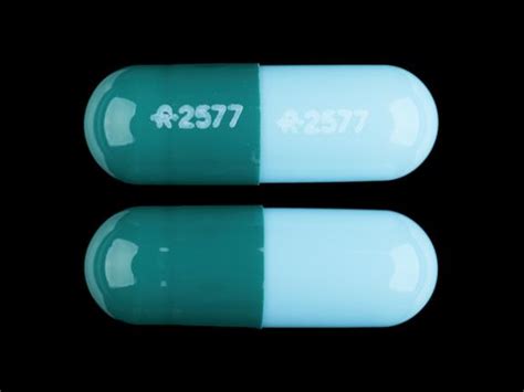 R 2577 R 2577 Pill Images (Green / Blue / Capsule-shape)