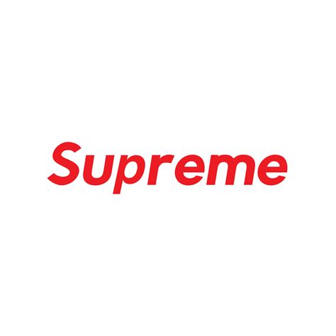 Free Supreme red logo on white background png 19017548 PNG with Transparent Background