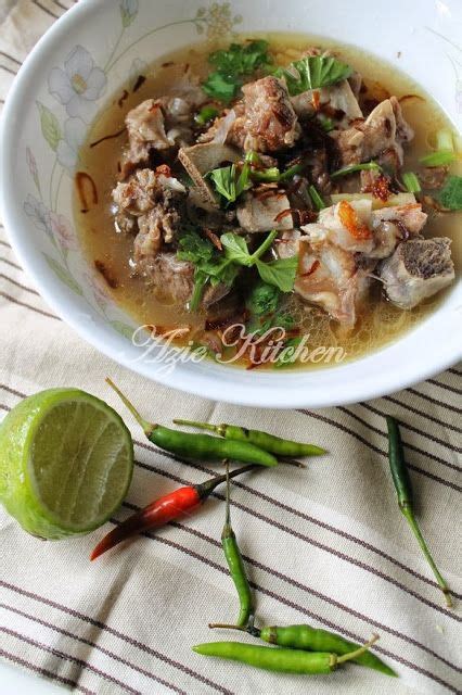 Sup Tulang | Resep daging, Resep masakan, Makanan dan minuman