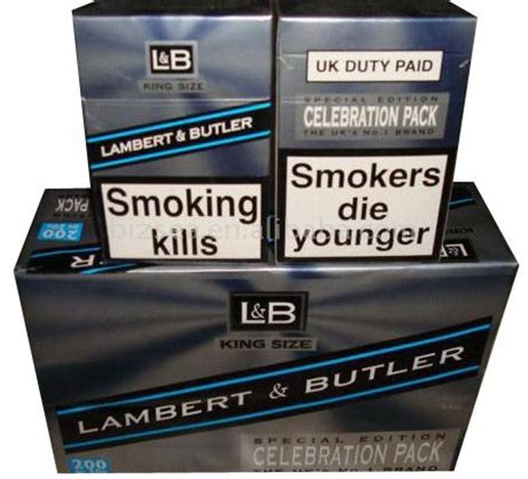 Lambert & butler celebration pack - Cheap Carton Cigarettes