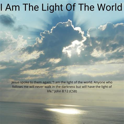 I Am The Light Of The World – Rooted, Built, Established