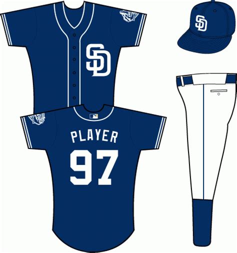 San Diego Padres Uniform - Alternate Uniform - National League (NL) - Chris Creamer's Sports ...