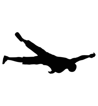 Illustration Of Senior Climber Man Happy Aerial View Black And White Vector, Happy, Aerial View ...