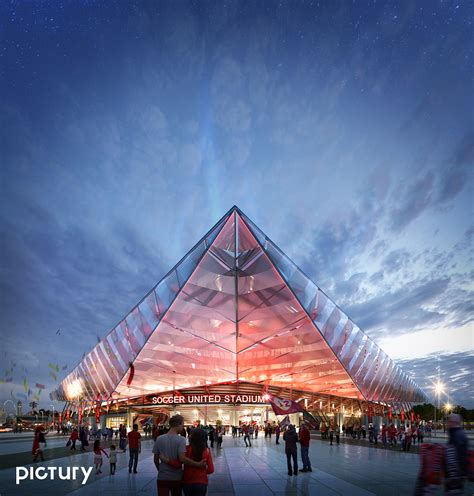 Soccer Stadium | Pictury Architectural Visualization - CGarchitect - Architectural Visualization ...