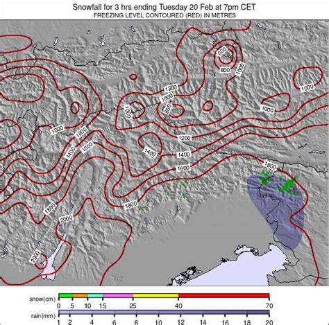 Eastern Alps Snow Forecast