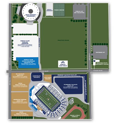 Msu Football Parking Map