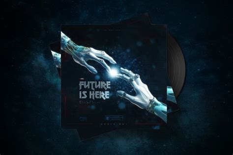 Future is Here Cover Art - Photoshop PSD