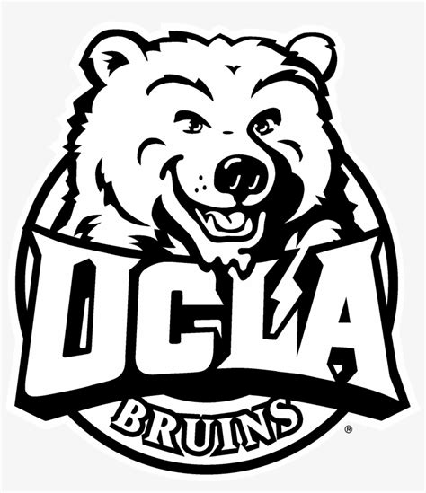 Ucla Bruins Logo Black And White - Free Transparent PNG Download - PNGkey