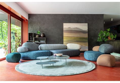 Pebble Rubble Moroso Sofa - Milia Shop