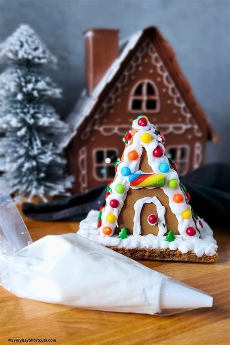 Gingerbread House Icing - Everyday Shortcuts