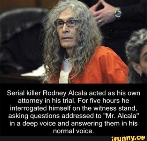 Serial killer Rodney Alcala acted as his own attorney in his trial. For ...